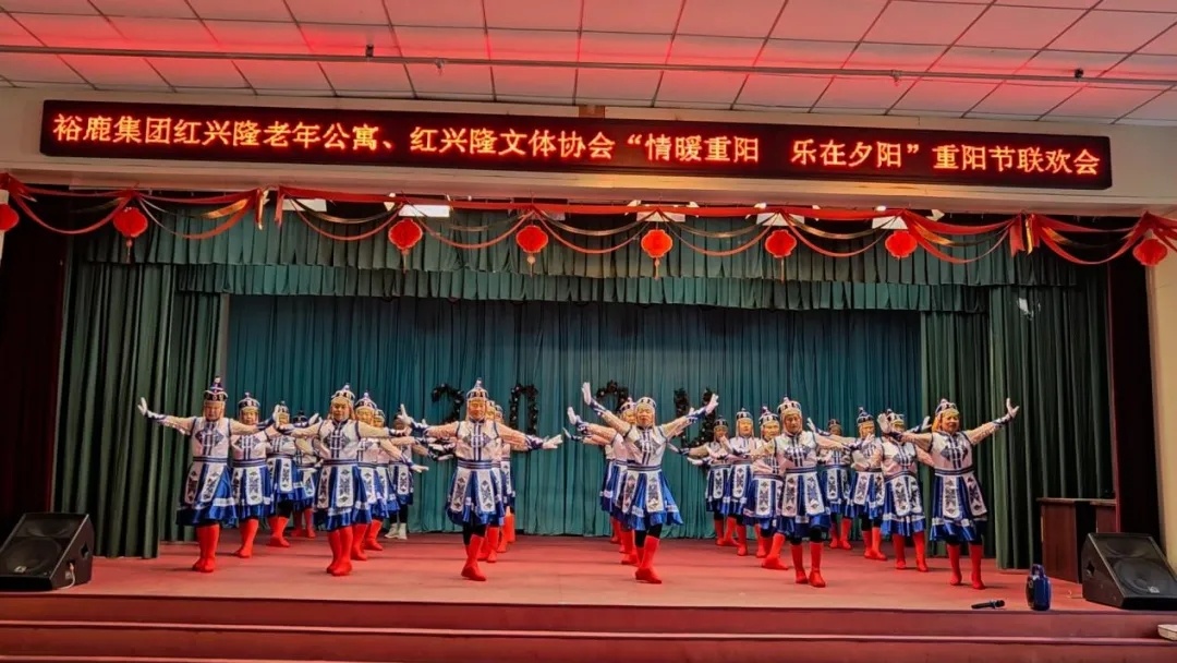 裕鹿集团红兴隆老年公寓举办重阳节联欢会